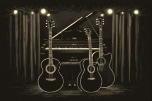 Image of Musical Instrument – Artistic Drawing – Item: 55579