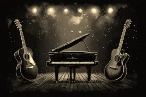 Image of Musical Instrument – Artistic Drawing – Item: 55580
