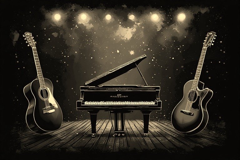Image of Musical Instrument – Artistic Drawing – Item: 55580