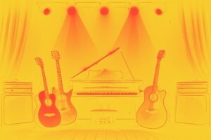 Image of Musical Instrument – Artistic Drawing – Item: 53832