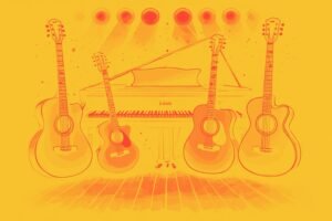 Image of Musical Instrument – Artistic Drawing – Item: 53834