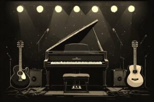 Image of Musical Instrument – Artistic Drawing – Item: 55585