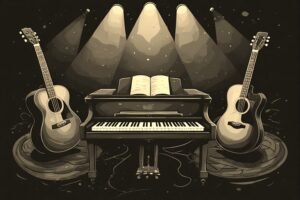 Image of Musical Instrument – Artistic Drawing – Item: 55587