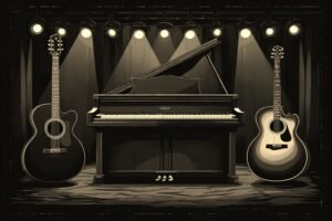 Image of Musical Instrument – Artistic Drawing – Item: 55588
