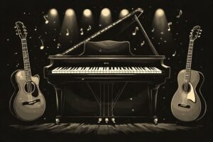 Image of Musical Instrument – Artistic Drawing – Item: 55593