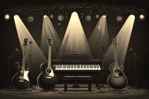 Image of Musical Instrument – Artistic Drawing – Item: 55594