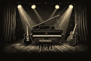 Image of Musical Instrument – Artistic Drawing – Item: 55597