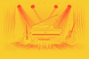 Image of Musical Instrument – Artistic Drawing – Item: 53848