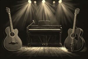 Image of Musical Instrument – Artistic Drawing – Item: 55599