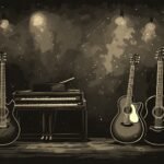 Image of Musical Instrument – Artistic Drawing – Item: 55601