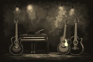 Image of Musical Instrument – Artistic Drawing – Item: 55601
