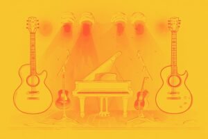 Image of Musical Instrument – Artistic Drawing – Item: 53858