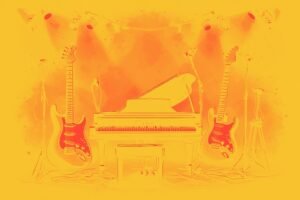 Image of Musical Instrument – Artistic Drawing – Item: