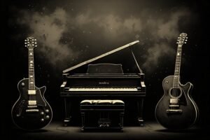 Image of Musical Instrument – Artistic Drawing – Item: 55617