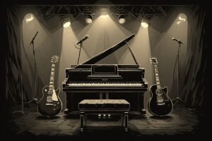 Image of Musical Instrument – Artistic Drawing – Item: 55618