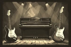Image of Musical Instrument – Artistic Drawing – Item: 55622