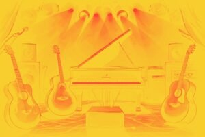 Image of Musical Instrument – Artistic Drawing – Item: 53876