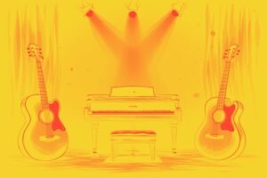 Image of Musical Instrument – Artistic Drawing – Item: 53880