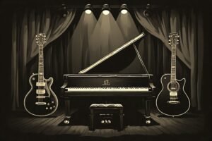Image of Musical Instrument – Artistic Drawing – Item: 55635