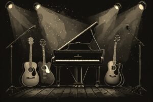 Image of Musical Instrument – Artistic Drawing – Item: 55636