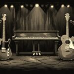 Image of Musical Instrument – Artistic Drawing – Item: 55637