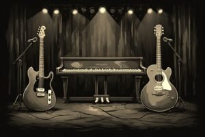 Image of Musical Instrument – Artistic Drawing – Item: 55637