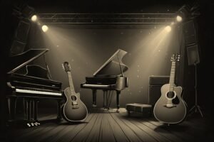 Image of Musical Instrument – Artistic Drawing – Item: 55639