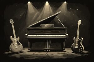 Image of Musical Instrument – Artistic Drawing – Item: 55640
