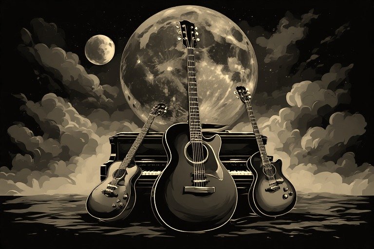 From the Musical Instrument – Artistic Drawing – Item: 55644 Image of Musical Instrument – Artistic Drawing – Item: 55644