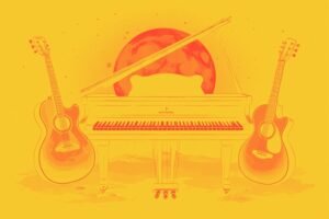 Image of Musical Instrument – Artistic Drawing – Item: 53897