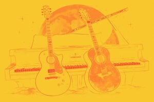 Image of Musical Instrument – Artistic Drawing – Item: 53900