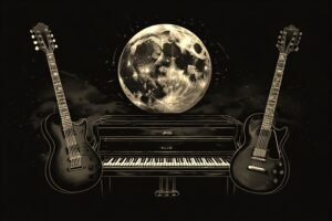 Image of Musical Instrument – Artistic Drawing – Item: 55651