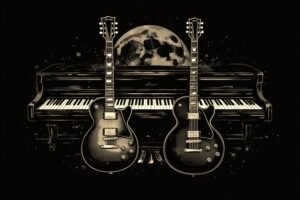 Image of Musical Instrument – Artistic Drawing – Item: 55652