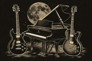 Image of Musical Instrument – Artistic Drawing – Item: 55656