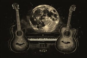 Image of Musical Instrument – Artistic Drawing – Item: 55662