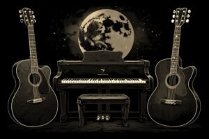 Image of Musical Instrument – Artistic Drawing – Item: 55667