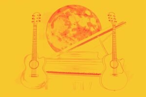 Image of Musical Instrument – Artistic Drawing – Item: 53919