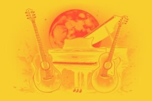 Image of Musical Instrument – Artistic Drawing – Item: 53920