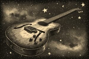 Image of Musical Instrument – Artistic Drawing – Item: 55676