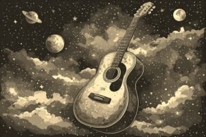 Image of Musical Instrument – Artistic Drawing – Item: 55678