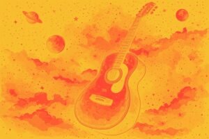 Image of Musical Instrument – Artistic Drawing – Item: 53930
