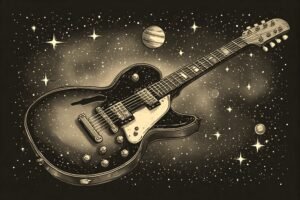 Image of Musical Instrument – Artistic Drawing – Item: 55682
