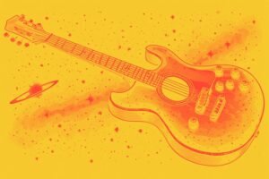 Image of Musical Instrument – Artistic Drawing – Item: 53936