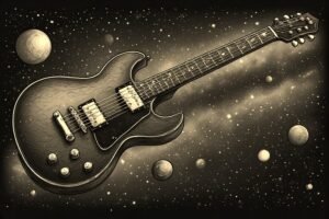 Image of Musical Instrument – Artistic Drawing – Item: 55686