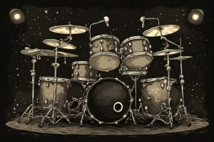 Image of Musical Instrument – Artistic Drawing – Item: 55692