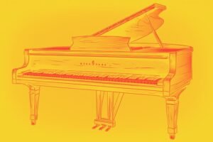 Image of Musical Instrument – Artistic Drawing – Item: 53966