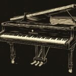Image of Musical Instrument – Artistic Drawing – Item: 55716