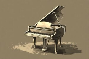 Image of Musical Instrument – Artistic Drawing – Item: 55723