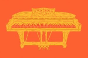 Image of Musical Instrument – Artistic Drawing – Item: