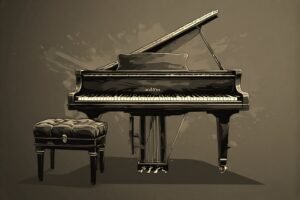Image of Musical Instrument – Artistic Drawing – Item: 55730